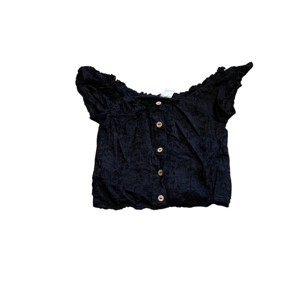 Black Lace Top‎ (A3)